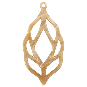 Resin Anh&auml;nger Sand brown