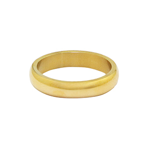 Ringe aus Stainless Steel - Rostfreiem Stahl Gold