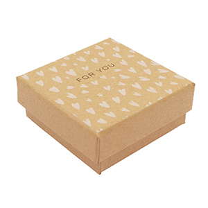 Schmuck-(Geschenk)-Box "for you"&nbsp; Brown