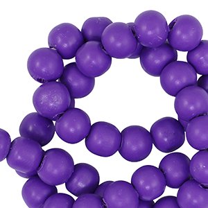 Polymer Perlen 6mm Purple