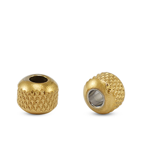 Stainless Steel - Rostfrei Stahl Perlen 8mm Gold