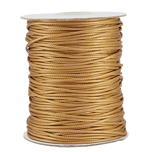 Makramee Band geflochten 1.5mm Gold
