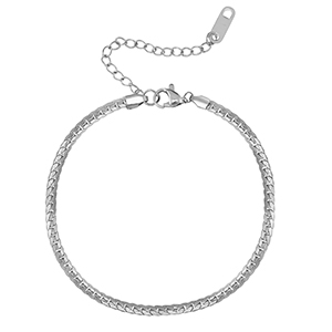 Armb&auml;nder aus Stainless Steel - Rostfreiem Stahl Silver