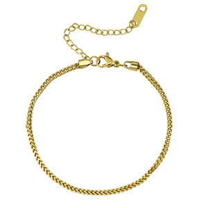 Armb&auml;nder aus Stainless Steel - Rostfreiem Stahl Gold