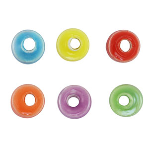 Perlen Keramik Disc Multicolour