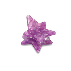 Haarschmuck Haarklemme Stern Purple