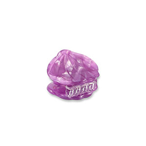 Haarschmuck Haarklemme H&uuml;lse Purple