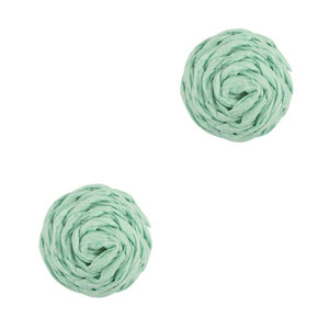 Bast Anh&auml;nger 12mm Mint green