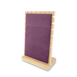 Schmuckdisplay f&uuml;r Ketten Natural-aubergine purple