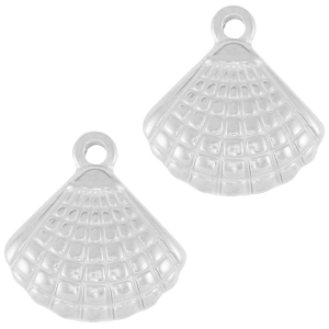 Stainless Steel - Rostfrei Stahl Anh&auml;nger H&uuml;lse Silver