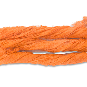 Sari-Seidenband Orange