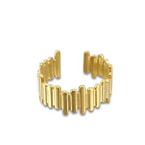 Ringe aus Stainless Steel - Rostfreiem Stahl Gold