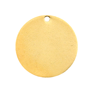 Designer Quality Metall f&uuml;r ImpressArt Anh&auml;nger 20mm Gold (Nickelfrei)