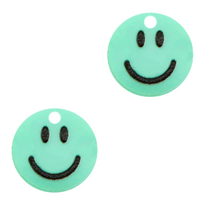 Plexx Anh&auml;nger Smiley Mint green