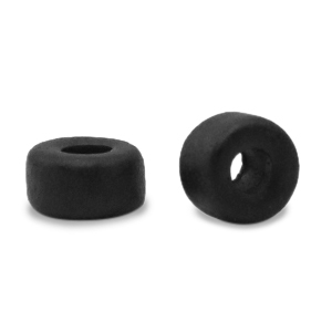 DQ Griechische Keramik Perlen 7mm Black