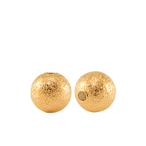 Metall Perlen DQ 4mm Gold (Nickelfrei)