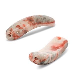 Naturstein Zwischenst&uuml;ck Crazy Lace Achat Multicolour grey/beige/white/red
