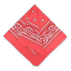 Bandana Light red