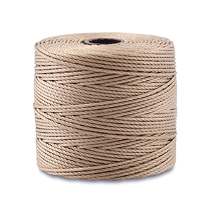 Nylon S-Lon Kordel 0.5mm Light brown