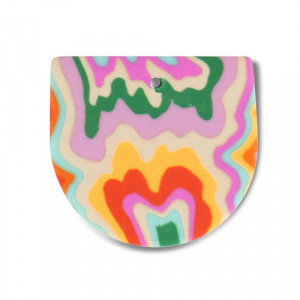 Polymer Anh&auml;nger Multicolour