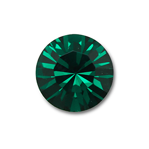 Preciosa SS39 Chaton Emerald