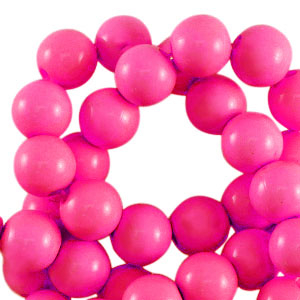 18 mm Acrylperlen shiny Fuchsia pink