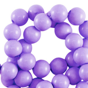 4 mm Acrylperlen shiny Lilac