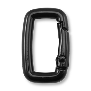 Farbiges Zubeh&ouml;r Schl&uuml;ssel Anh&auml;nger Rechteck Black