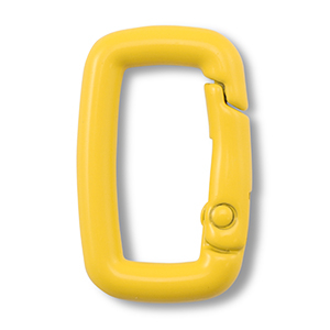Farbiges Zubeh&ouml;r Schl&uuml;ssel Anh&auml;nger Rechteck Yellow