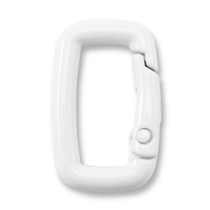 Farbiges Zubeh&ouml;r Schl&uuml;ssel Anh&auml;nger Rechteck White