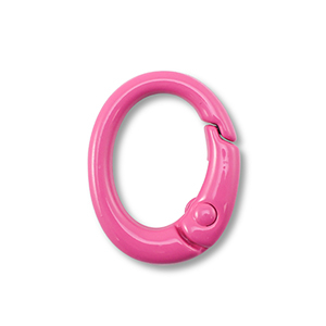 Farbiges Zubeh&ouml;r Schl&uuml;ssel Anh&auml;nger Oval Magenta pink