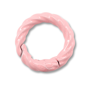 Farbiges Zubeh&ouml;r Schl&uuml;ssel Anh&auml;nger Ring Light pink