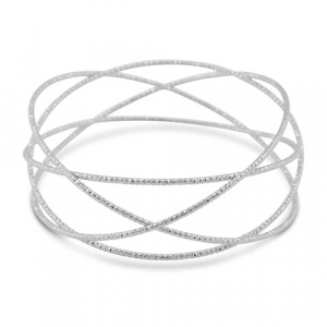 Armcuff&nbsp;gekreuzt Silver