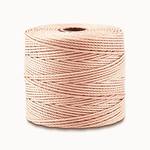 Nylon S-Lon Kordel 0.5mm Nude pink
