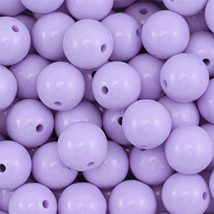 18 mm DQ Acrylperlen Pastel lilac