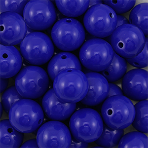 14 mm DQ Acrylperlen Dark blue
