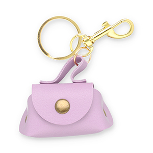 Schl&uuml;sselanh&auml;nger Handtasche Lilac purple-gold