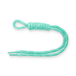 Schl&uuml;sselanh&auml;nger Paracord Mint turquoise-white