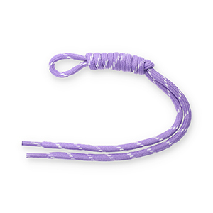 Schl&uuml;sselanh&auml;nger Paracord Purple-white