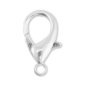 Metall Zubeh&ouml;r DQ Karabinerverschluss Antik silber (Nickelfrei)