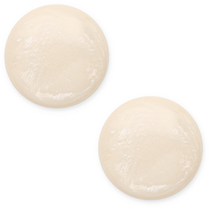 7 mm classic Cabochon Polaris Elements Jais Beige