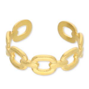 Ringe aus Stainless Steel - Rostfreiem Stahl Gold