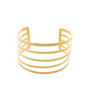 Armb&auml;nder aus Stainless Steel - Rostfreiem Stahl Bangle Gold
