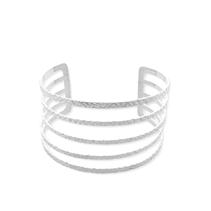 Armb&auml;nder aus Stainless Steel - Rostfreiem Stahl Bangle Silver