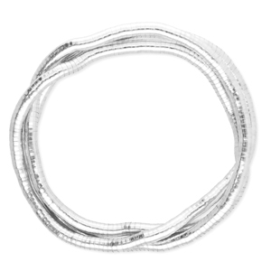 Flexible Schlangenkette Silver