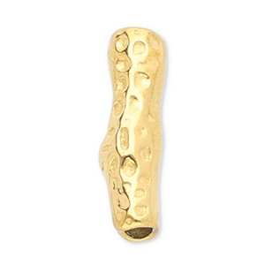 Stainless Steel - Rostfrei Stahl Perlen Tube Gold