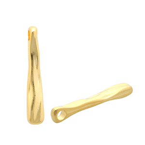 Metall Anh&auml;nger DQ&reg; l&auml;nglich Goud (nikkelvrij)