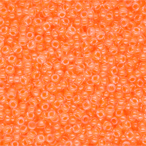 Miyuki Rocailles 11/0 Luminous Soft Orange 11-4298