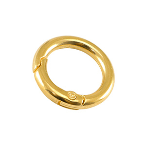 Metall Zubeh&ouml;r DQ Schl&uuml;ssel Anh&auml;nger 20mm Gold (Nickelfrei)