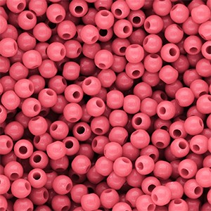 6 mm DQ Acrylperlen shiny Pink lemonade 16-1735 TCX